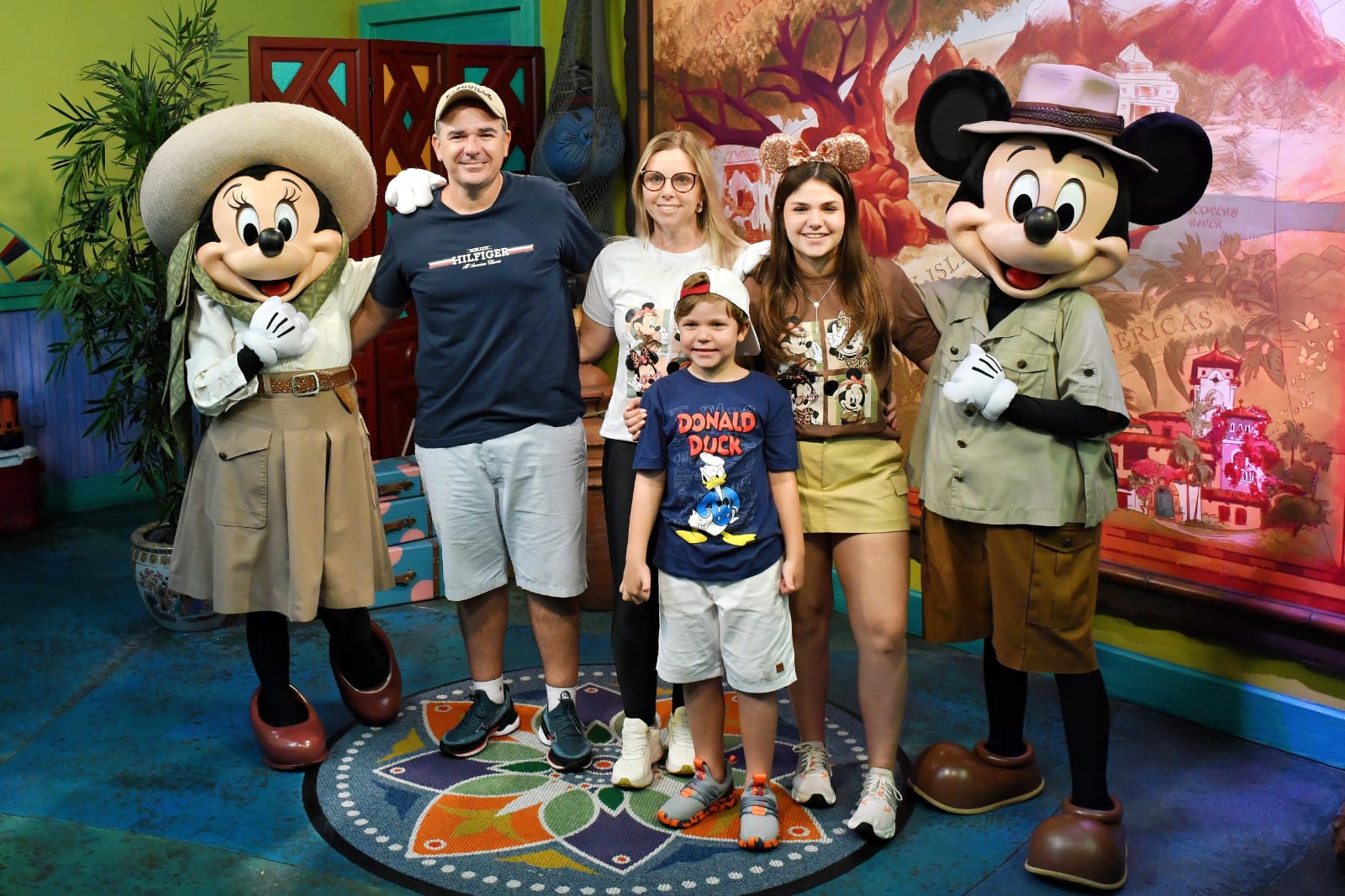 Cliente da CPTravel nos parques de Orlando